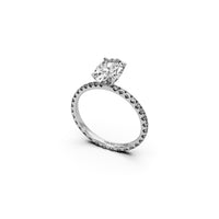 THEONE Oval Silver Promise