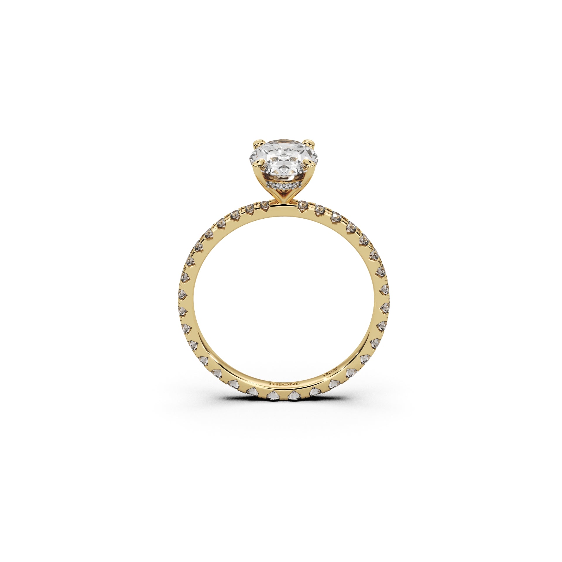 THEONE Oval Gold Promise
