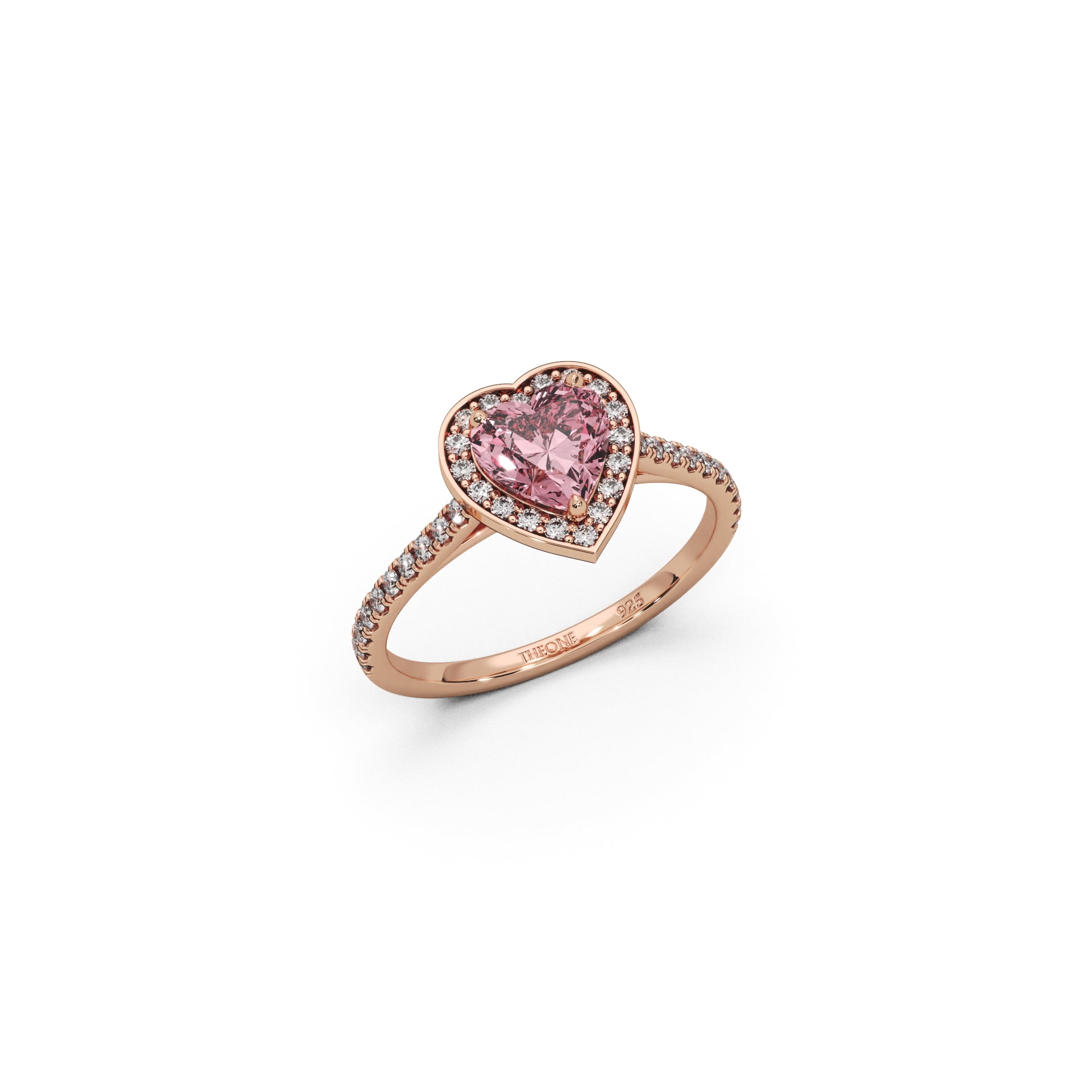 THEONE Heart Rose Gold Promise