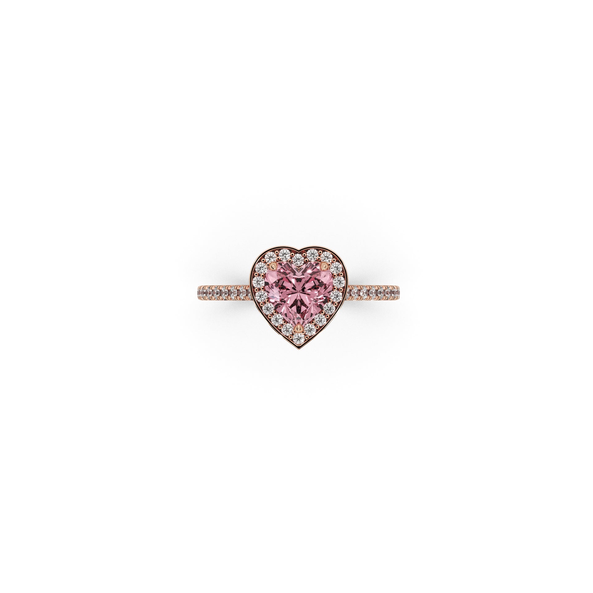 THEONE Heart Rose Gold Promise